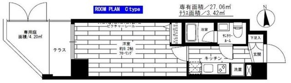 グランドコンシェルジュ池袋本町ウエストの物件間取画像